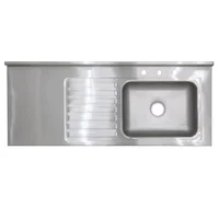 Lavaplatos Sobreponer 150X60 Acero Inox Satin Der