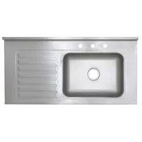 Lavplatos Sobreponer 120X60 Acero Inox Satin Dere