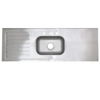 Lavaplatos Sobreponer 150X52 Acero Inox Satin Cent