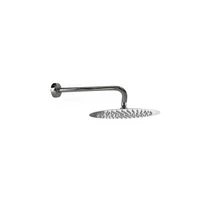 Regadera Ducha 20Cms Acero Inox+Brazo Ducha Red