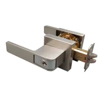 Chapa 593 Palanca Cuadrada Tubular Bano Push-Pull
