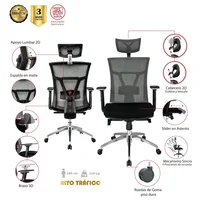 Silla Rionegro 1.08X67.5X50 Negro