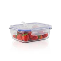 Taper Rectangular Hermético Refractario 630 ml