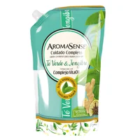 Jabon Crema Aromasense Te Verde Doypack x800ml
