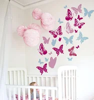 Vinilo Infantil Little Butterflies T2 Niña 105x120