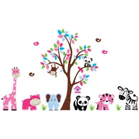 Vinilo Infantil Jungla Infantil T2 Niña 300x180