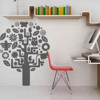 Vinilo de Árbol de Figuras 140x180