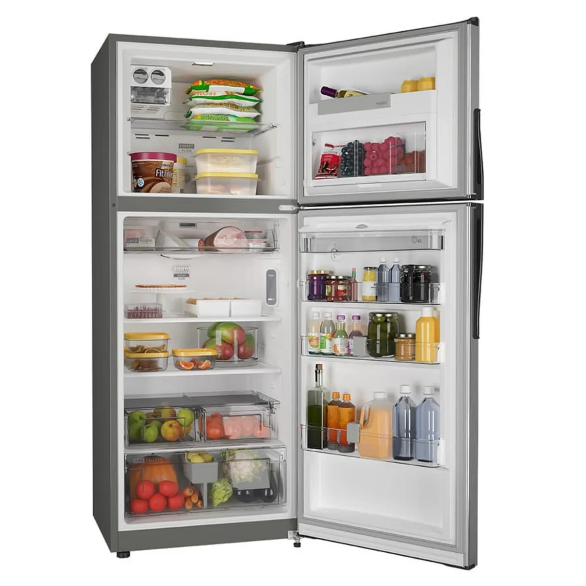 WHIRLPOOL - Nevera No Frost 435 Litros WRW45AKTWW Silver Max