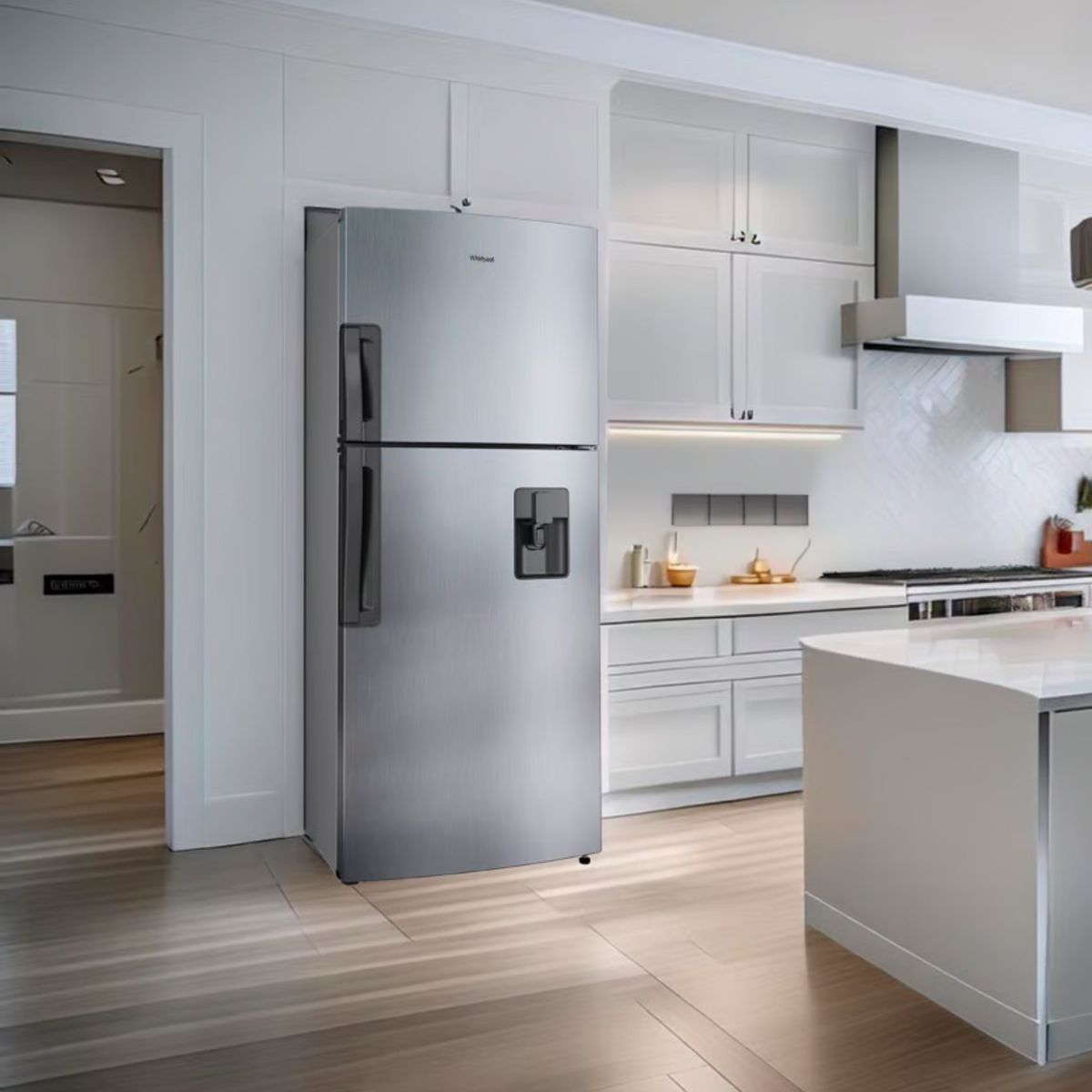 WHIRLPOOL - Nevera No Frost 394 Litros WRJ43AKTWW Silver Max