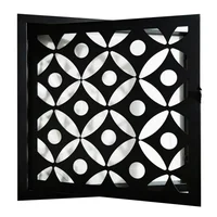 Tapa Regular L-Trg Arq T4 Lami Palan 30X30Cm Negro