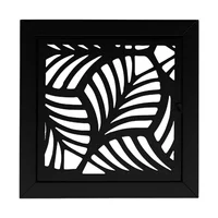 Tapa Regular L-Trg Arq T4 Lami Palan 15X15Cm Negro