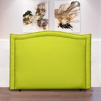 Cabecero Curvo Doble Línea Estoperol 100X130 Mic/Verde
