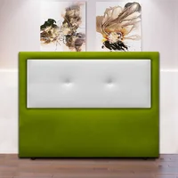 Cabecero Jingle de Piso 160X120 Ecocuero Verde