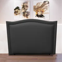 Cabecero Estoperol Centro 120X130 Microfibra Negro