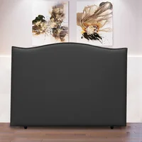 Cabecero con Estoperol 120X130 Ecocuero Negro