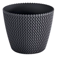 Matera Plática Cónica Splofy 15.5x13cm Negro