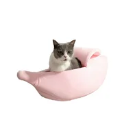 Cama Para Mascota Banana 40X15X1Cm Rosado Solepet