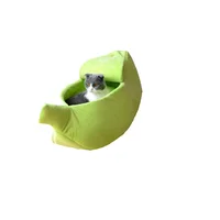 Cama Para Mascota Banana 40X15X1Cm Verde Solepet