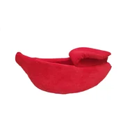 Cama Para Mascota Banana 40X15X1Cm Rojo Solepet