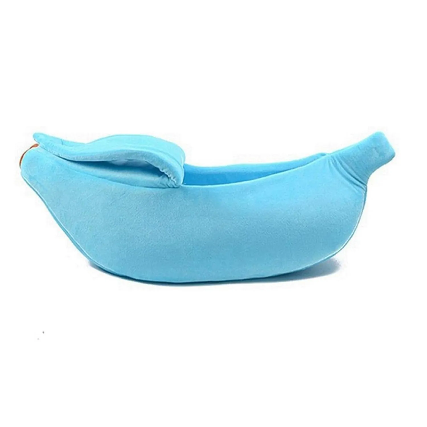 Cama Para Mascota Banana 40X15X1Cm Azul Solepet 3