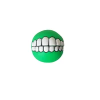 Pelota Para Perros Con Sonrisa Solepet Verde