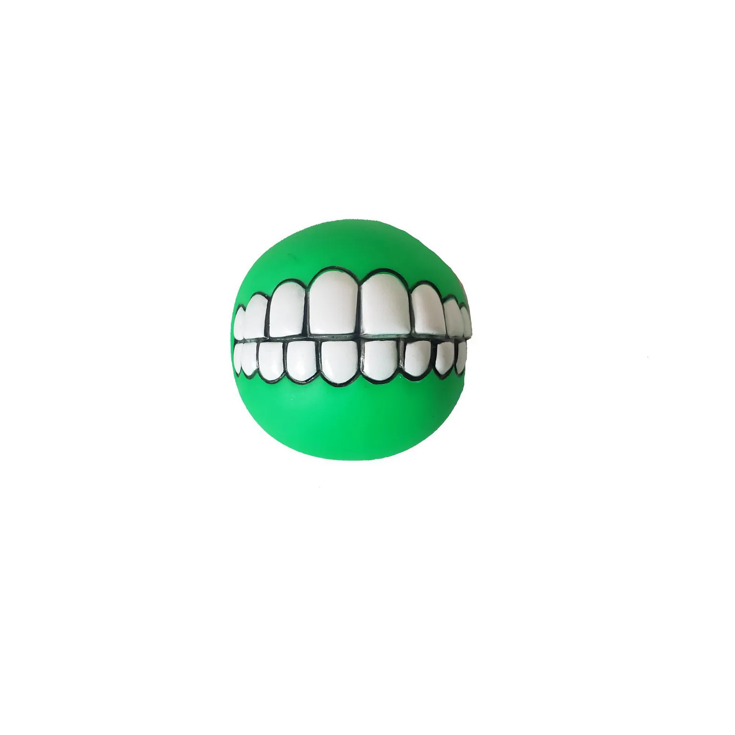 Pelota Para Perros Con Sonrisa Solepet Verde