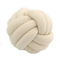 Cojín Decorativo Nudo 35X35 Crema Banzay