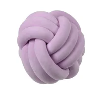 Cojín Decorativo Nudo 35X35 Lila Banzay