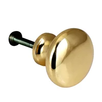 Pack 2 Pomos Laton 32mm Oro Fixser