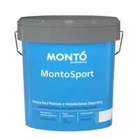 Pintura para Piscinas e Instalaciones Deportivas 12 Litros Blanco Monto