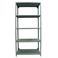 Estantería Metálica 5 Niveles 180x90x40 cm Gris 400 Kg