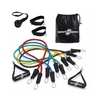 Set De 5 Bandas Elásticas Tubulares De 120 Cm Multicolor