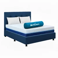 Mega Combo Colchón Enrollado 140x190 Multisleep Azul