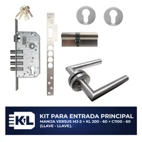 Cerradura Inc Kl200-60s +C1100-60+Manija Vr Mj2