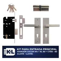 Cerradura Inc Kl60s + C1100-60+Manijon Colon M4