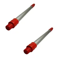 Cabo De Aluminio 1.5Mt Tapón Rojo X2Und