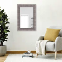Espejo Ancho 50.1-60 cm Alto  70.1-80 cm Florencia Plata