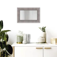 Espejo Ancho 60.1-70 cm Alto  40-50 cm Florencia Plata