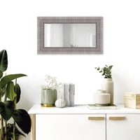 Espejo Ancho 70.1-80 cm Alto  40-50 cm Florencia Plata