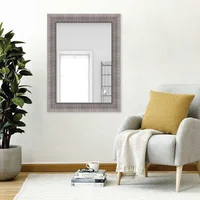 Espejo Ancho 60.1-70 cm Alto  80.1-90 cm Florencia Plata