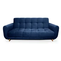 Sofá Cama Archer 3 Posiciones 90x210x120 Azul