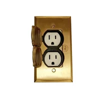 Cubierta De Piso P/Protección Con Toma Doble P/T