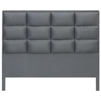 Cabecero para Cama Colchones King Londres Gris