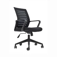 Silla de escritorio Giratoria Negro Ekonomodo Colombia Line revolution