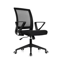 Silla de escritorio Giratoria Negro Ekonomodo Colombia Kristen