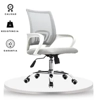 Silla de escritorio Blanco Ekonomodo Colombia Colors