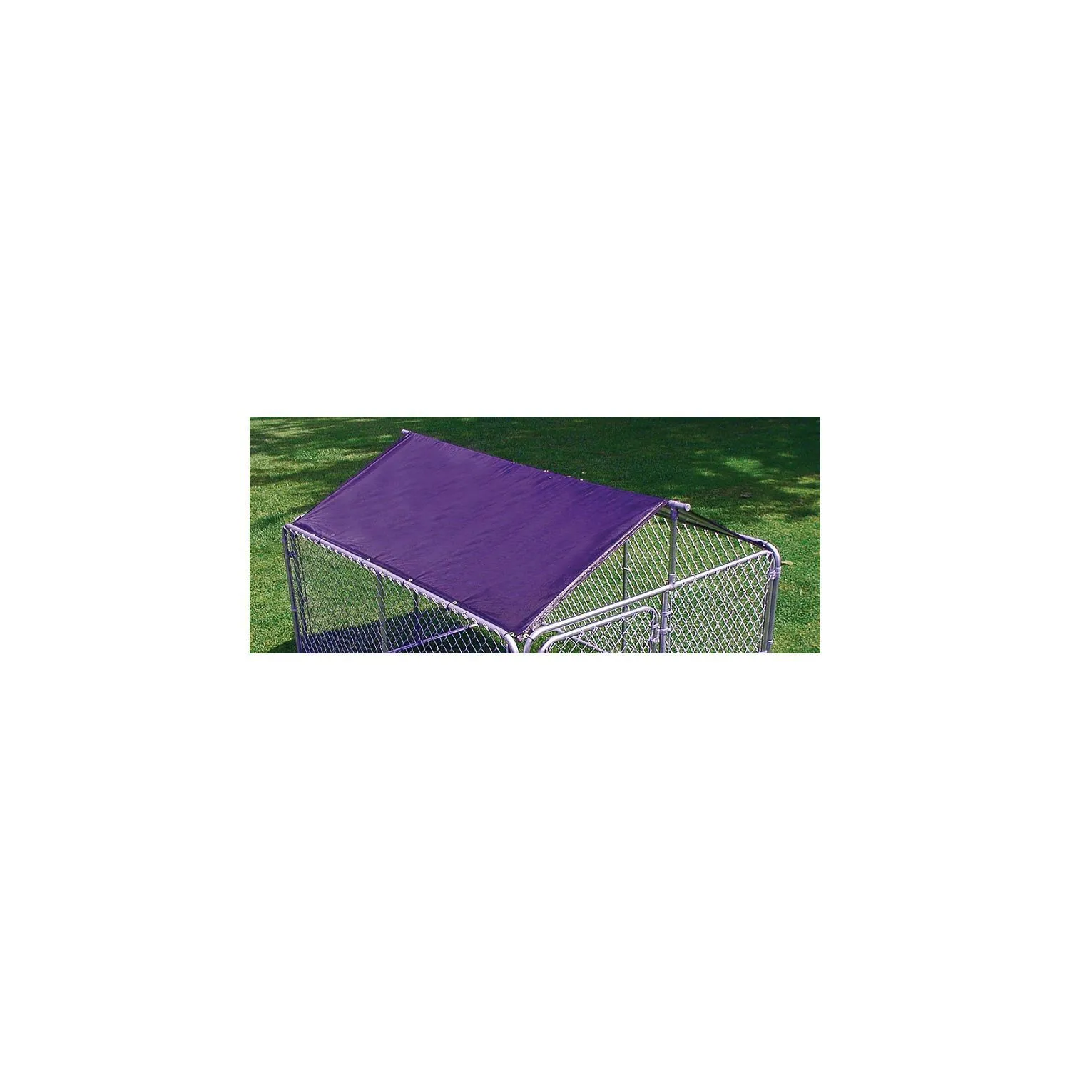 Caseta Para Perros 62x8x30pulg Grande Plateado
