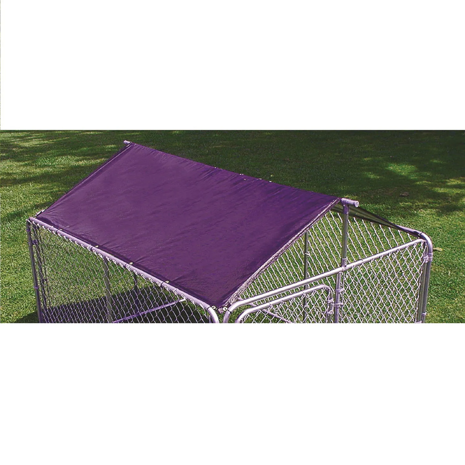 Caseta Para Perros 62x8x30pulg Grande Plateado