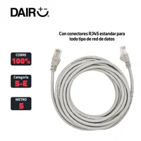 Cable De Red Utp Patch Cord Cat 5E 100% Cobre 5 M