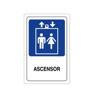 Señales de Información Acensor 22x15 Cm
